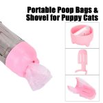 Fast and convenient travel portable dog water bottle with shovel