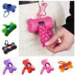 21 pcs waste poop bag with printing doggy