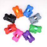 21 pcs waste poop bag with printing doggy