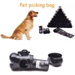 21 pcs waste poop bag with printing doggy