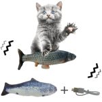 30CM Cat Toy Fish USB Electric Charging