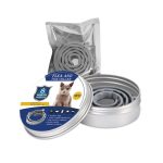 Adjustable dog & cat collar flea & tick prevention pet collar pest control protect rubber flea killer collar pet cat accessories