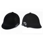 Adjustable black capacete riding equipment
