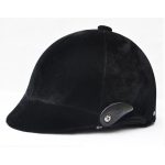 Adjustable black capacete riding equipment