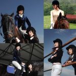 Adjustable black capacete riding equipment