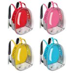 Breathable transparent backpack for puppy cat