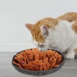 Dog snuffle bowl mat
