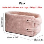 Portable cat and dog travel bed