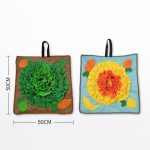 Dog snuffle bowl mat