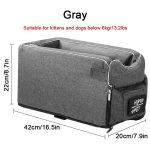 Portable cat and dog travel bed