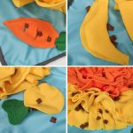 Dog snuffle bowl mat