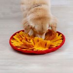 Dog snuffle bowl mat