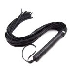 Black whip for horse riding