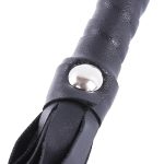 Black whip for horse riding