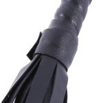 Black whip for horse riding
