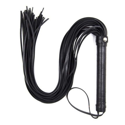 Black whip for horse riding