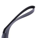 Black whip for horse riding