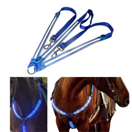 Led horse riding belt waterproof nylon