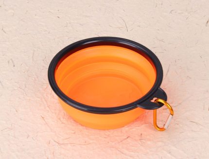Travel dog bowl – orange