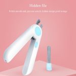 Cat & dog nail scissors with led lights