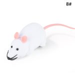 Mouse toy with remote control for cat