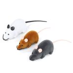 Mouse toy with remote control for cat