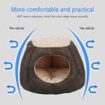 Nest bed for cat & dog