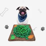 Dog snuffle bowl mat