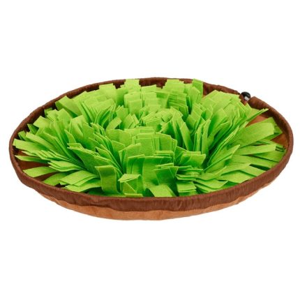 Dog snuffle bowl mat – green