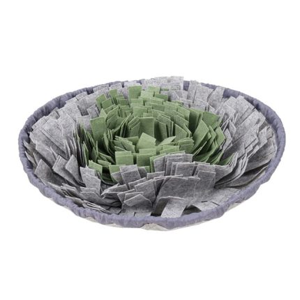 Dog snuffle bowl mat – grey