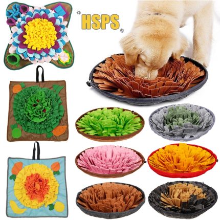 Dog snuffle bowl mat