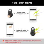 Anti-lost waterproof bluetooth tracer for dog cat kids car wallet key
