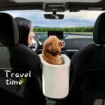 Portable cat and dog travel bed