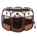 Folding fence for pets