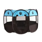 Folding fence for pets