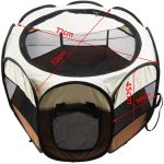 Folding fence for pets