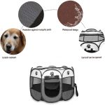 Folding fence for pets
