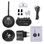 Wireless electronic dog fence system