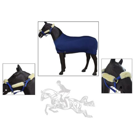 Wool horse halters