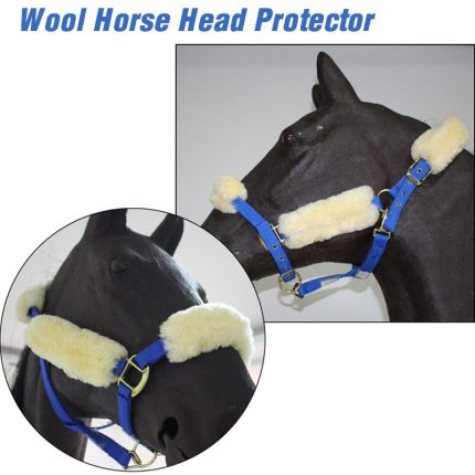 Wool horse halters