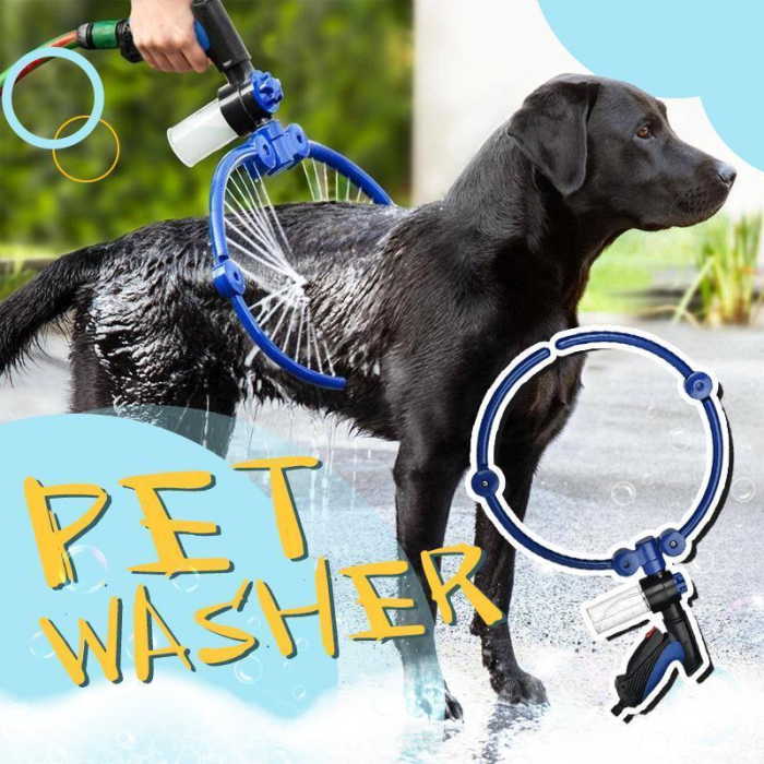 360 degree pet washer tool
