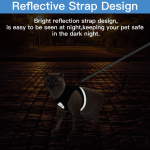 Adjustable cat harness and leash