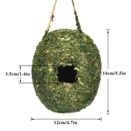 Charming decorative hummingbird house