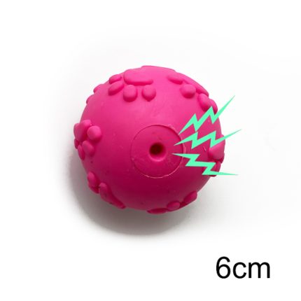 Dog ball on rope