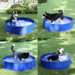 Foldable dog swimming  pool