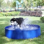 Foldable dog swimming  pool
