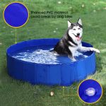 Foldable dog swimming  pool