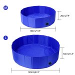 Foldable dog swimming  pool