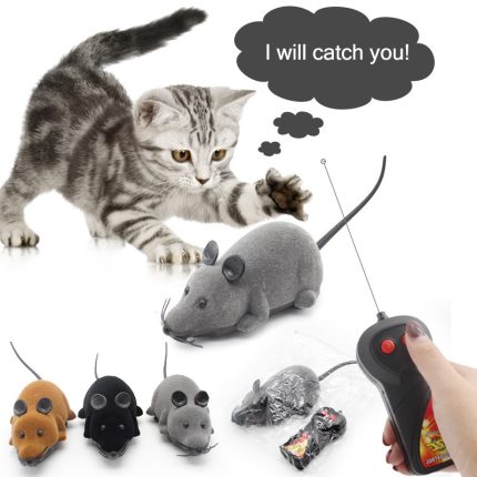 Remote control mouse cat toy