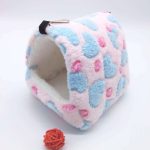 Hamster house with soft bed